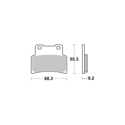 AP Racing Disc Pad Organic #444