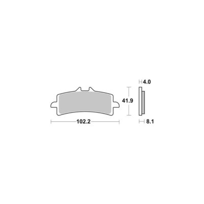 AP Racing Disc Pad Sinter Front #501