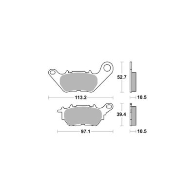 AP Racing Disc Pad Organic #532