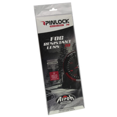 Airoh 100% Max Vision Pinlock 70 Fog Resistant Lens Light Smoke –  Commander