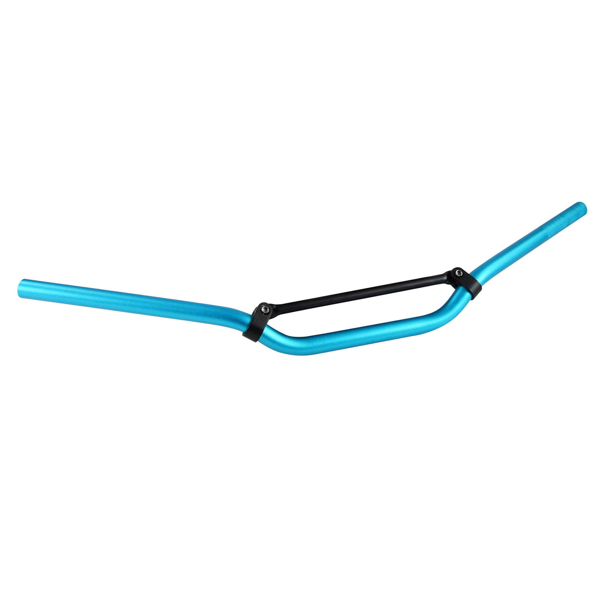 Bike It Shot Peen Light Blue Medium Braced Bar