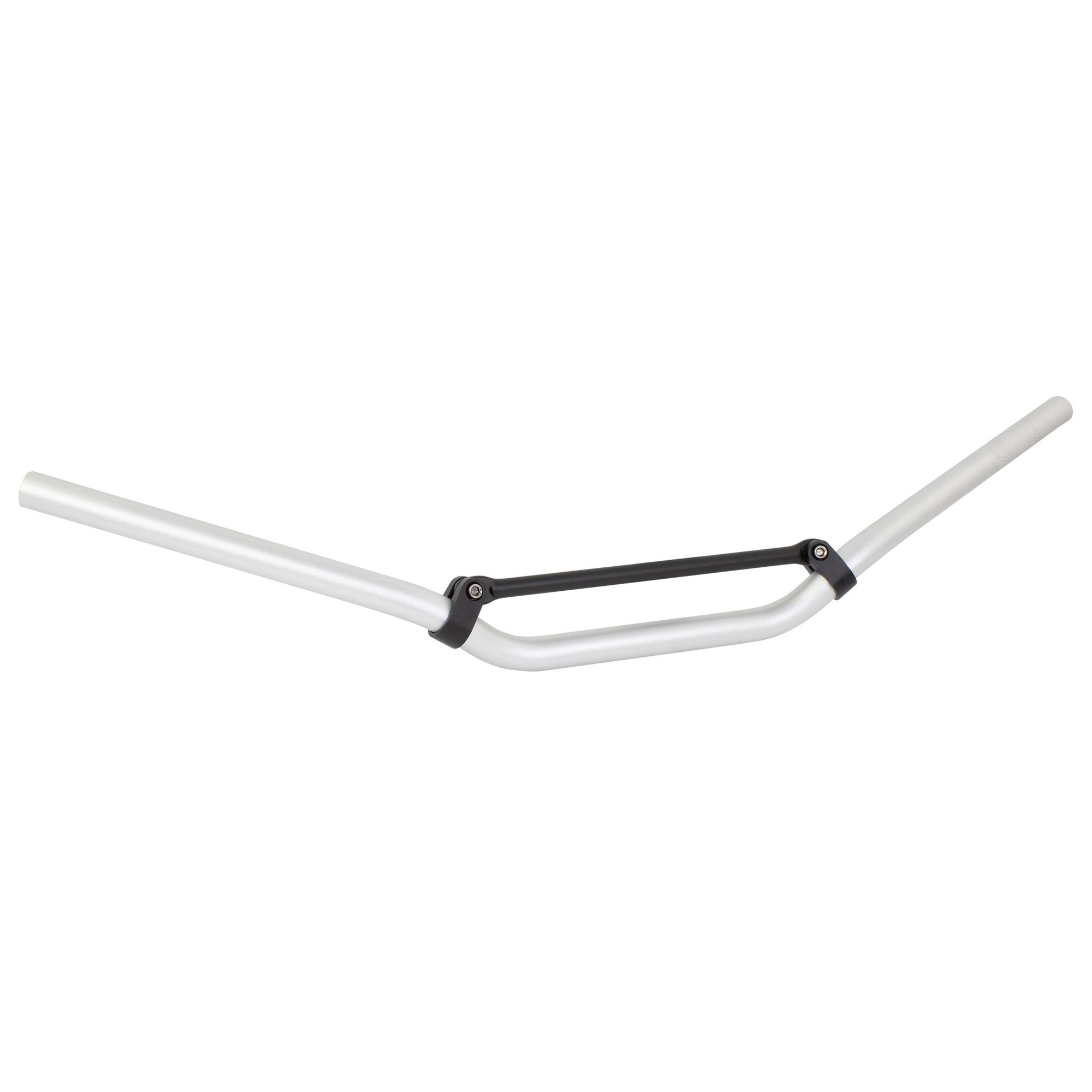 Bike It Shot Peen Silver Medium Braced Bar