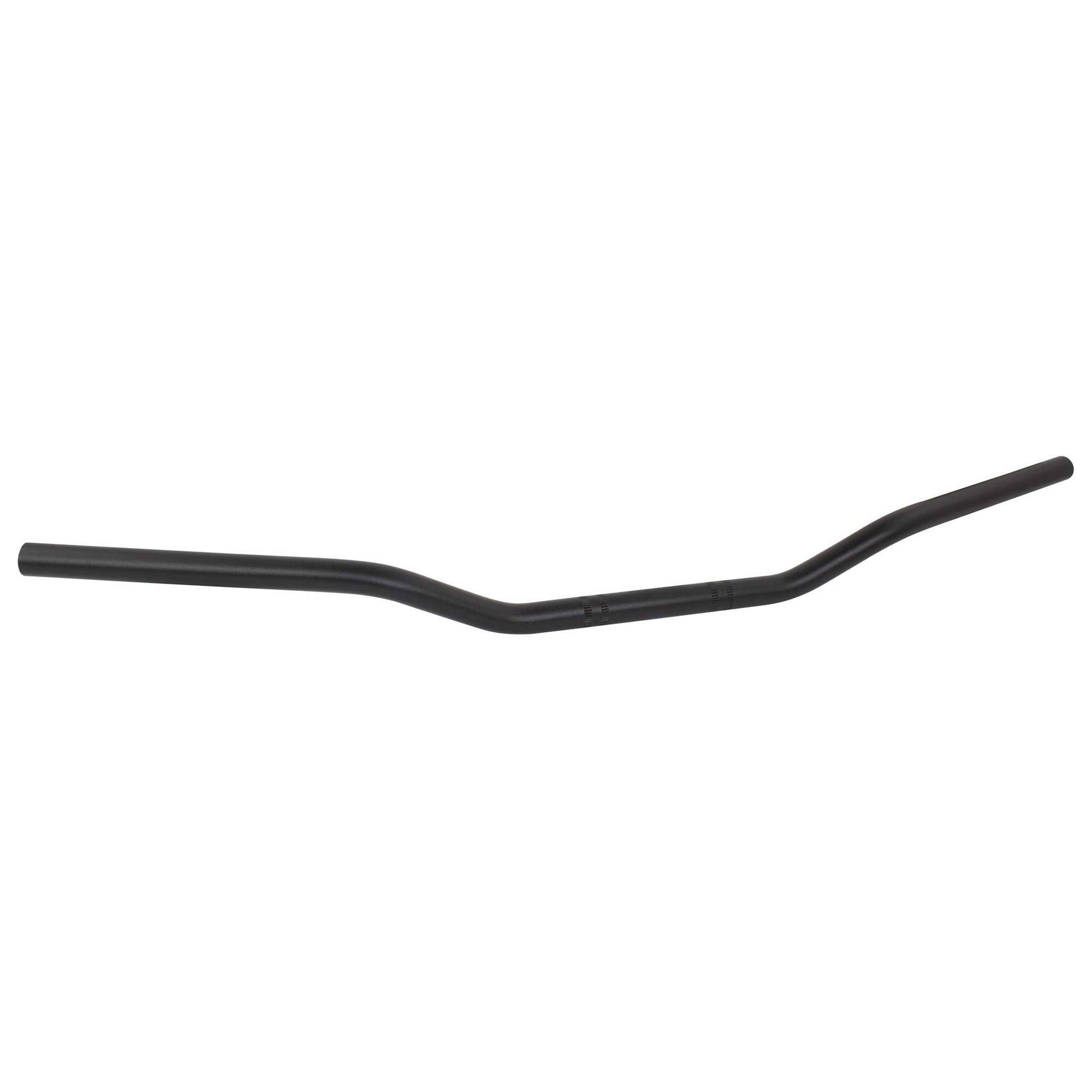 Bike It Shot Peen Black Low Unbraced Bar