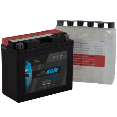 intAct YT12B-BS Maintenance Free AGM Bike-Power Battery