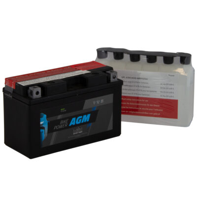 intAct YT7B-BS Maintenance Free AGM Bike-Power Battery