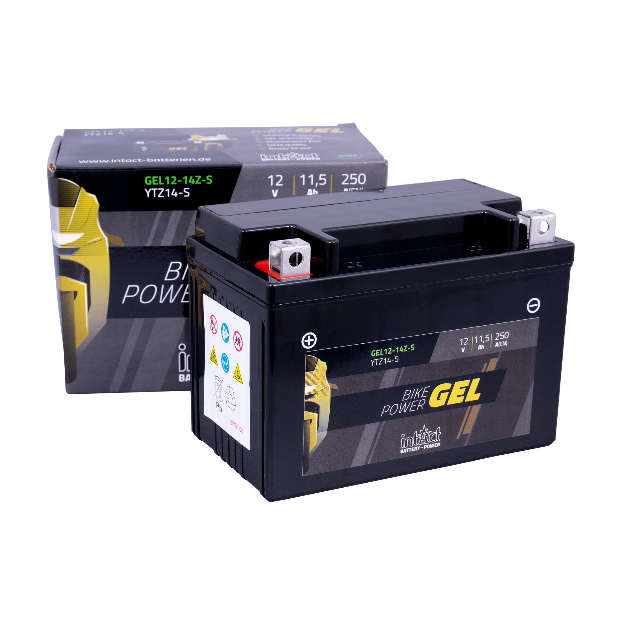 intAct YTZ14-S Gel Bike-Power Battery - Image 2