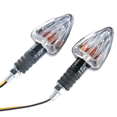 Bike It Arrow Indicators With Carbon Effect Body And Clear Lens