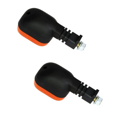Bike It Universal Flexi Stem Indicators With Black Body And Amber Lens – #014