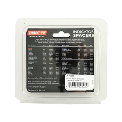 Bike It Indicator Spacers – #Y01