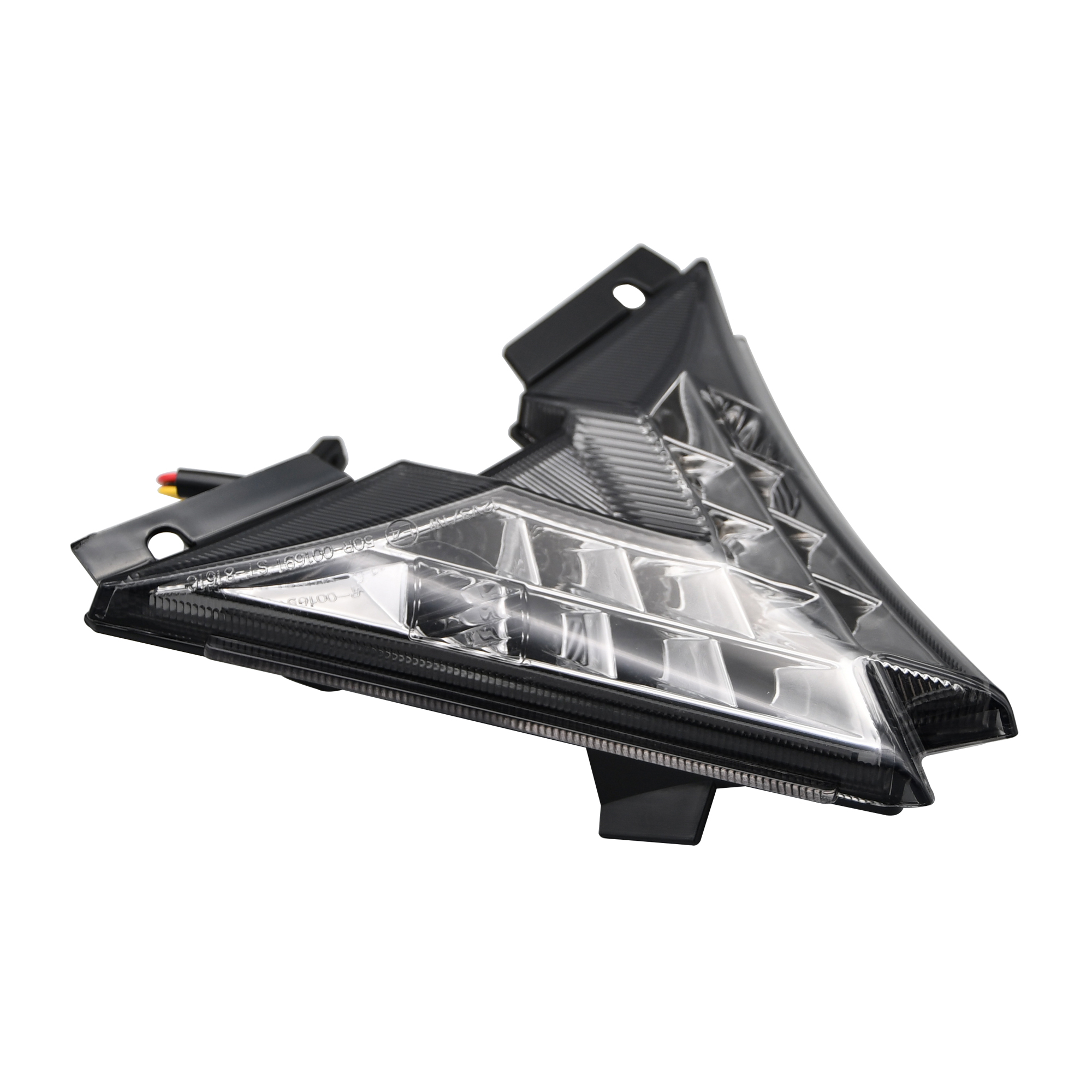 Bike It LED Rear Tail Light With Cool Grey Lens for Aprilia RSV4 '09-