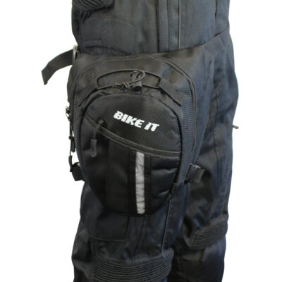 Bike It Motorcycle Large Thigh Expedition Pouch (25x23x10cm)