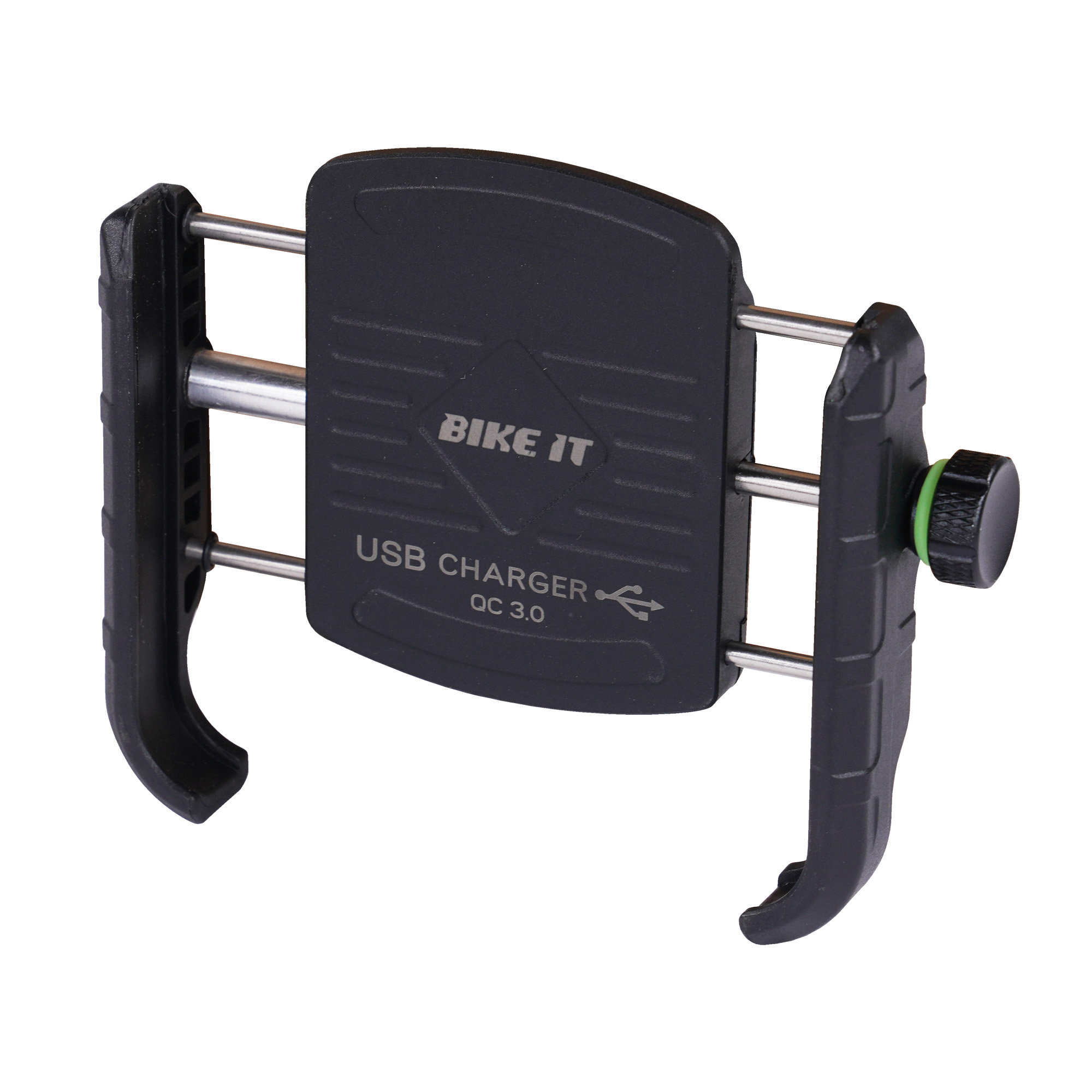 Bike It Compact Motorcycle USB QC3.0 Phone Charger Holder - Image 3