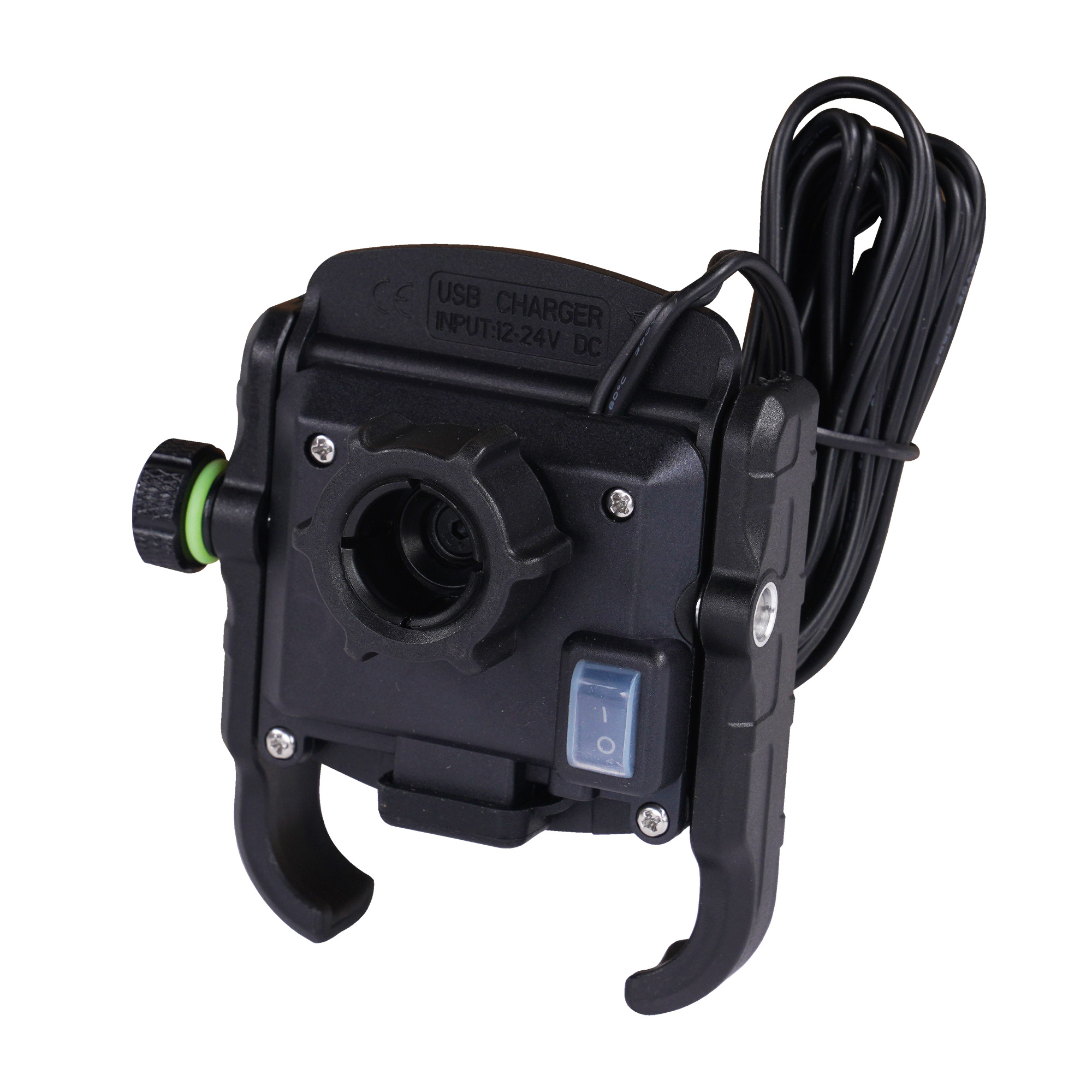 Bike It Compact Motorcycle USB QC3.0 Phone Charger Holder - Image 4