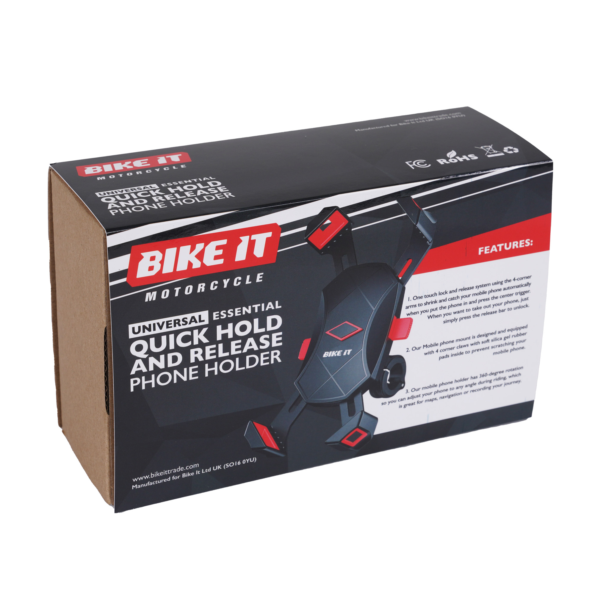 Bike It Universal Essential Quick Hold And Release Phone Holder - Image 7