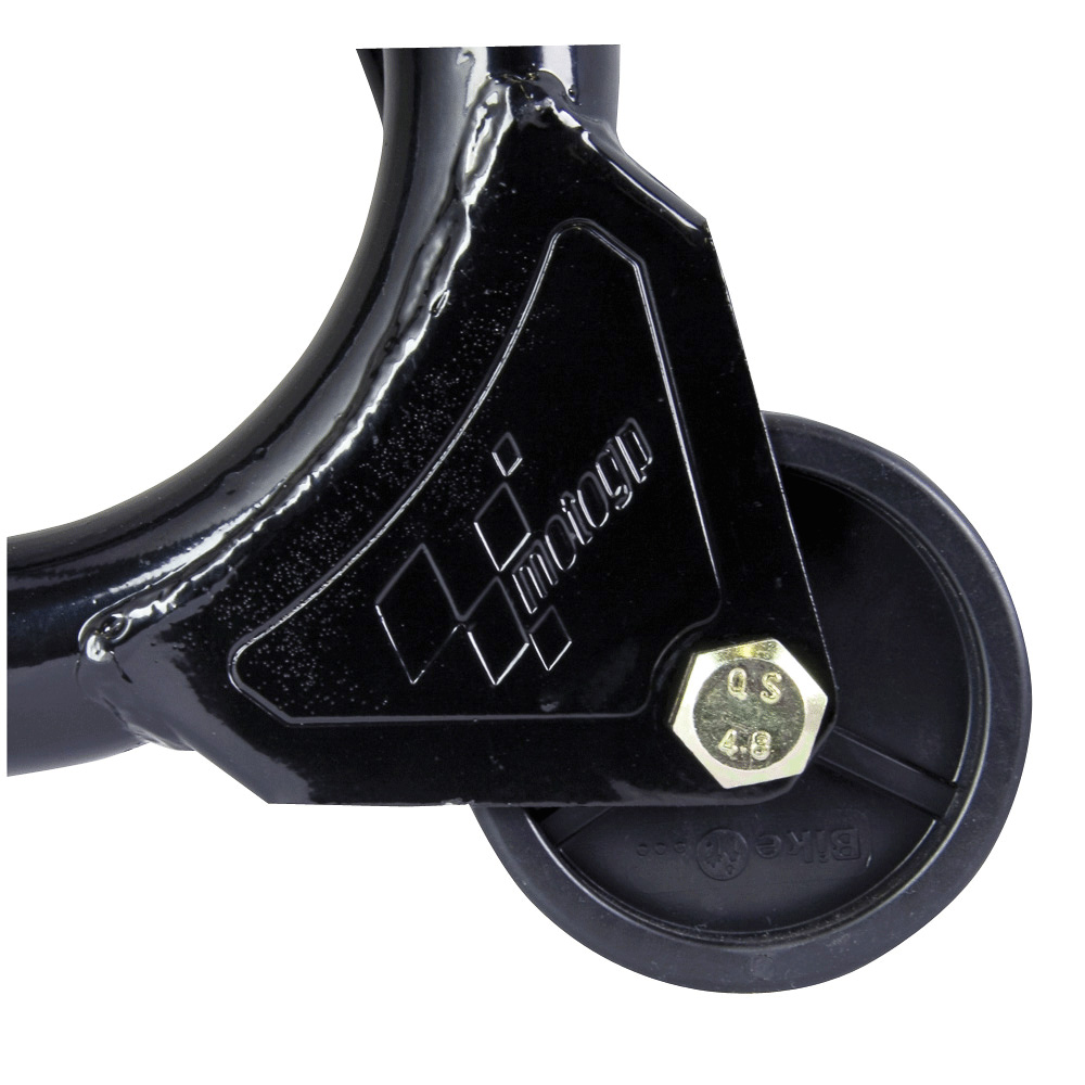 MotoGP Round Tubing Rear Track Paddock Stand - Black - Image 2