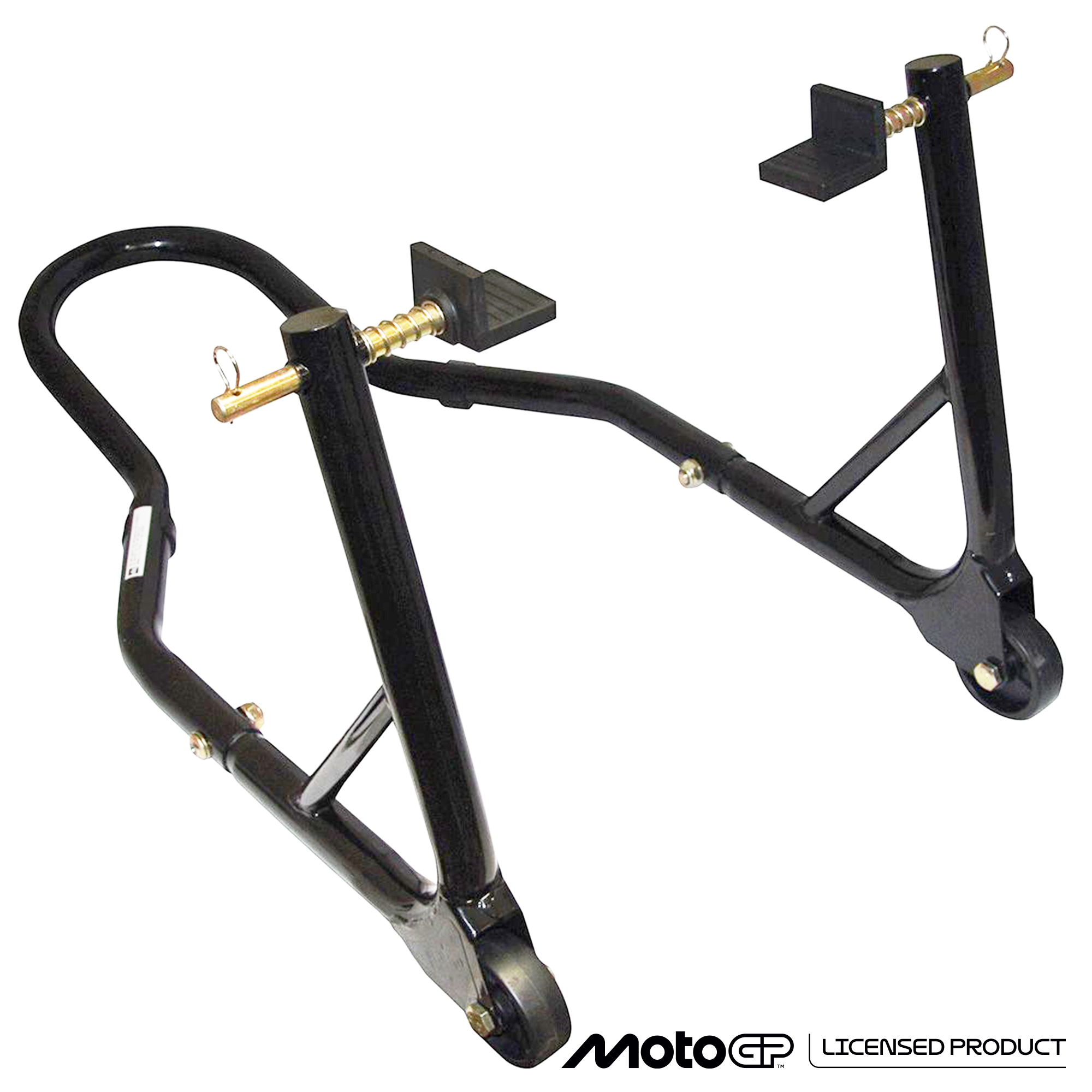 MotoGP Round Tubing Rear Track Paddock Stand - Black