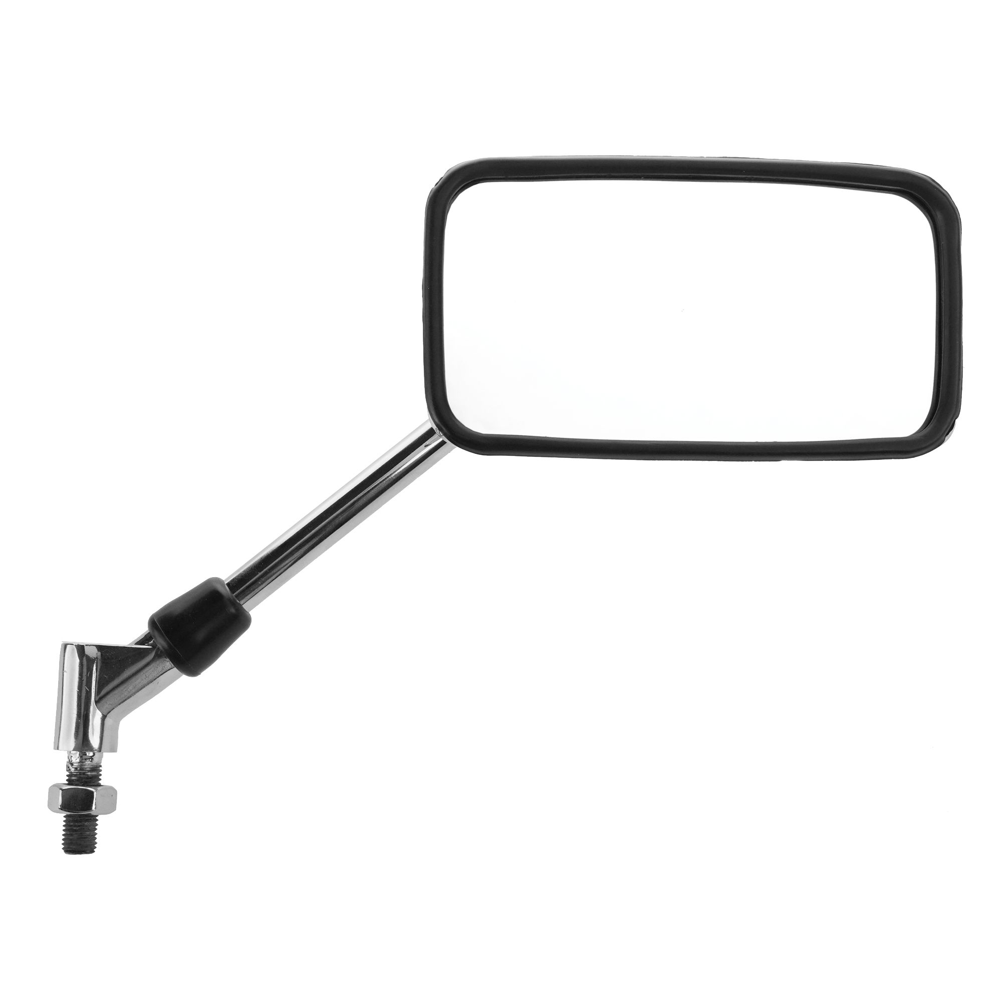 Mtx Universal Mirror Set Chrome Rectangle 10mm (Standard Thread) Pair (MRU054)