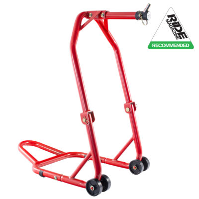 BikeTek Series 3 Front Headlift Track Paddock Stand – Red