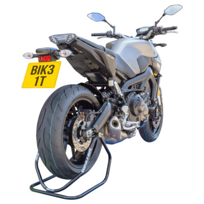 BikeTek Static 1 Piece Rear Motorcycle Stand – Black