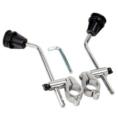 Airblade Clear Universal Custom Screen With Chrome Fitting Kit