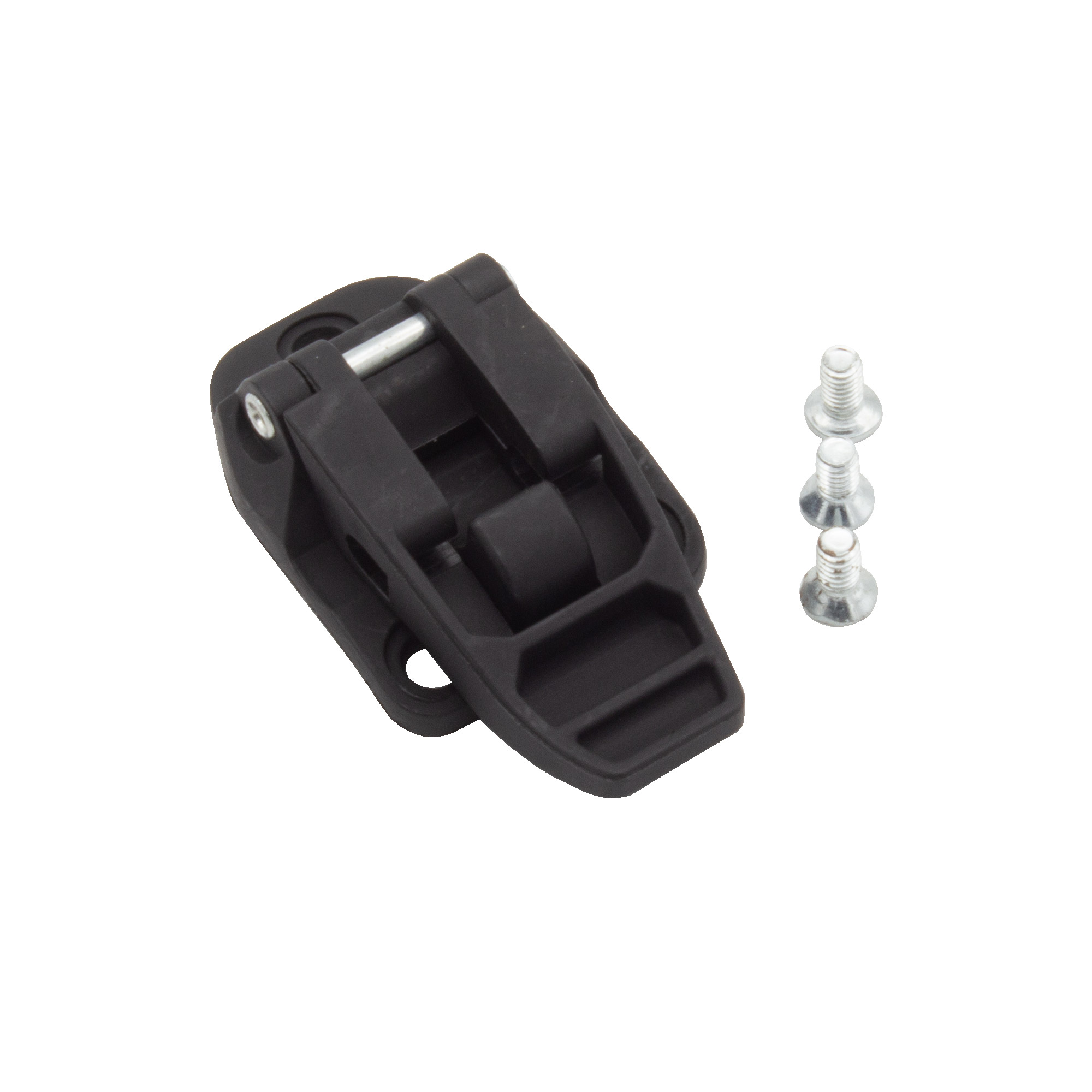 Shot MX Replacement K10/X10 Buckle Base and Screw - Black