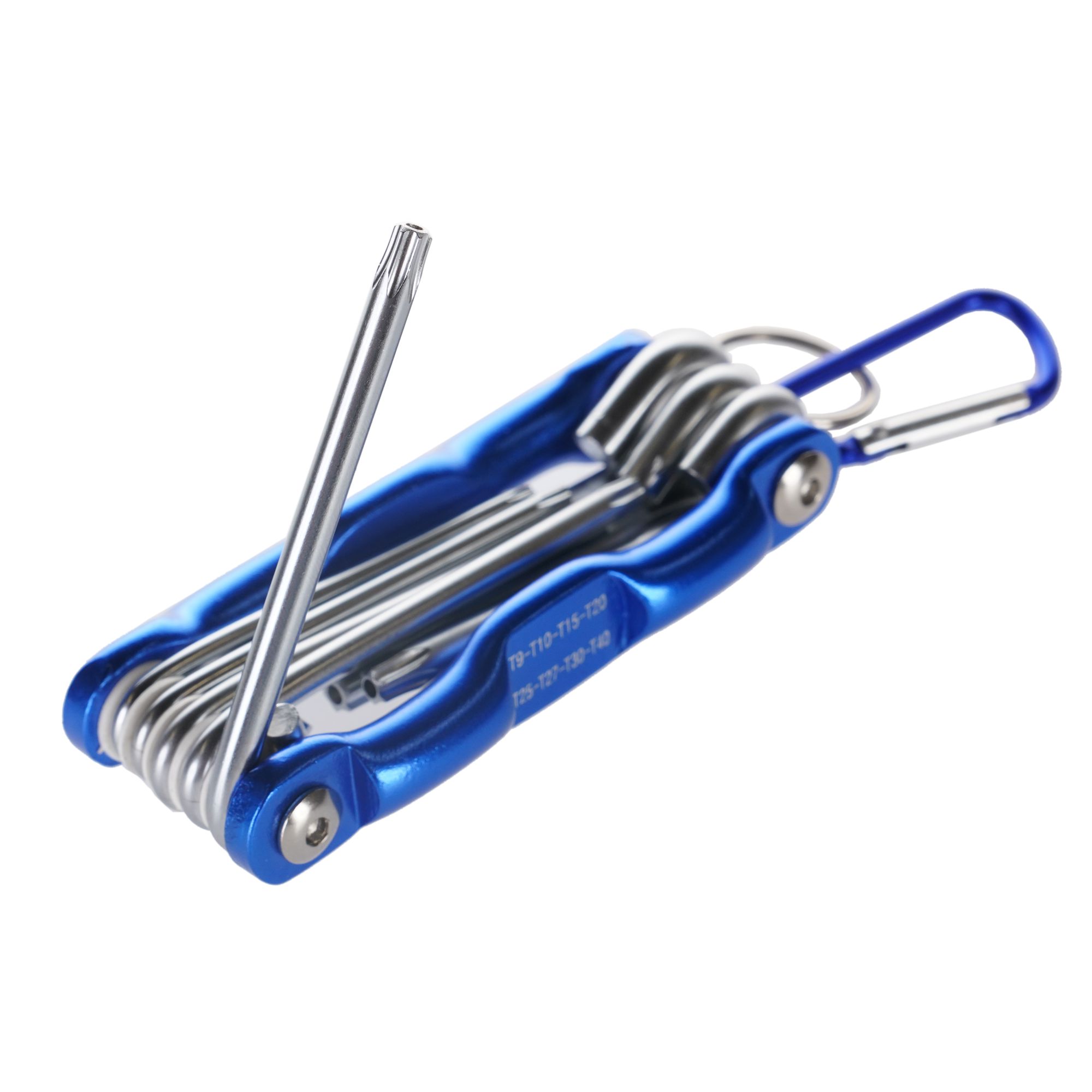 Bike It 8pc Torx Key Combi Tool (T9,T10,T15,T20,T25,T27,T30,T40) - Image 3
