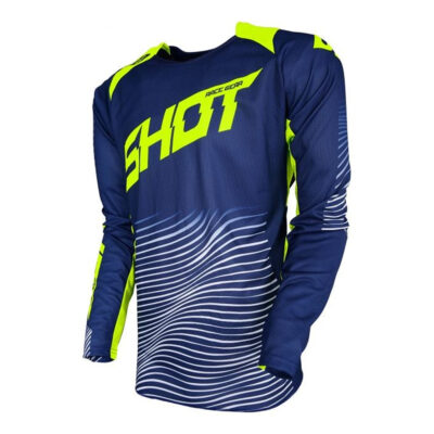 Shot Aerolite Optica Red Adults MX Jersey