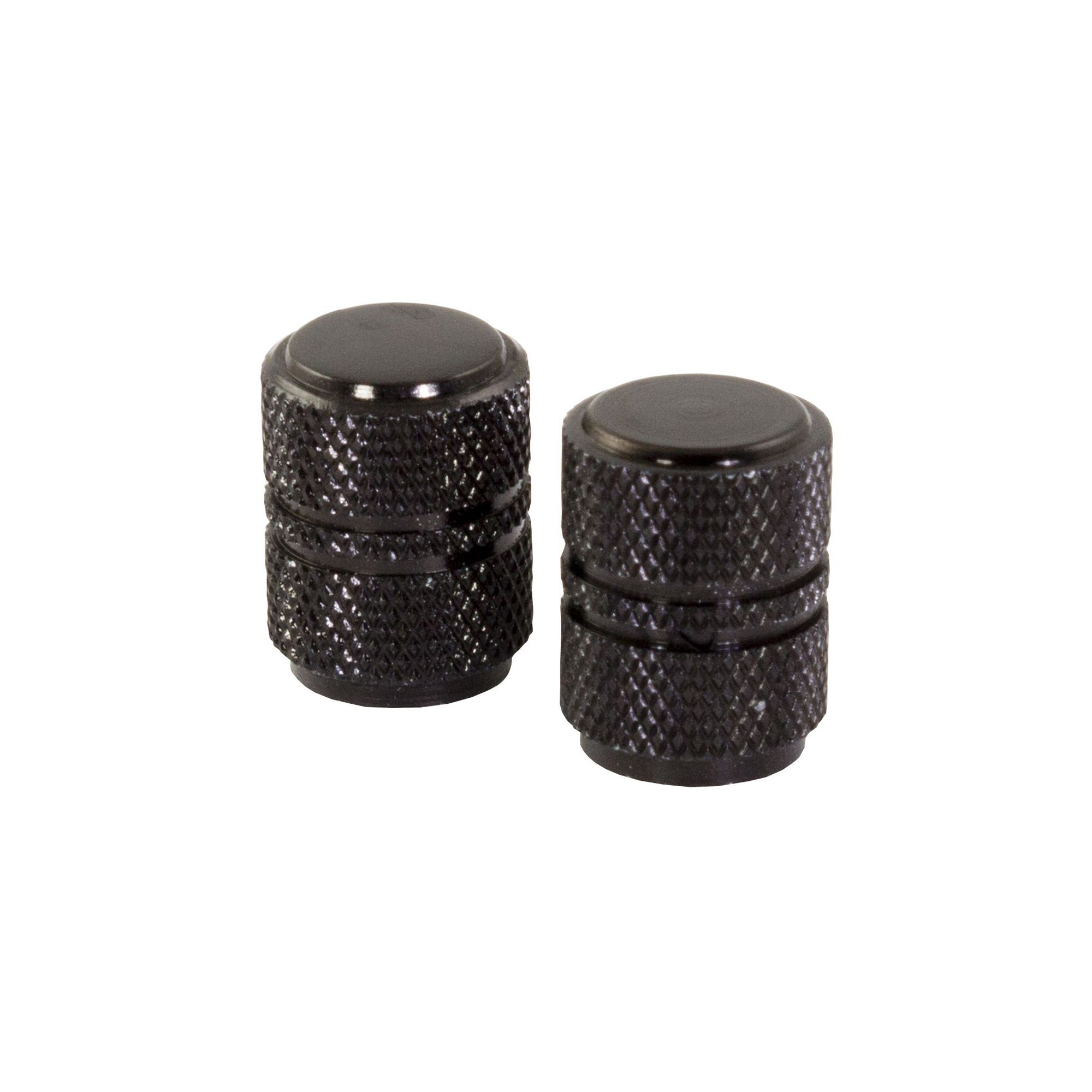 Bike It Round Valve Caps - Black