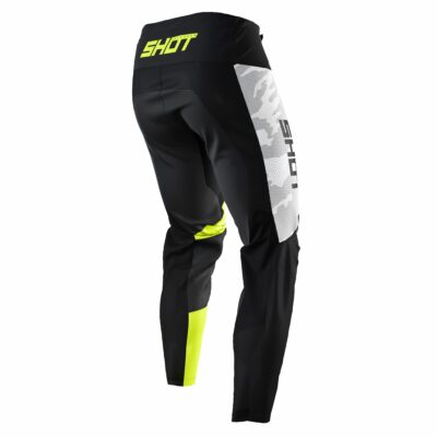 Shot Contact Pants – Camo Neon Yellow