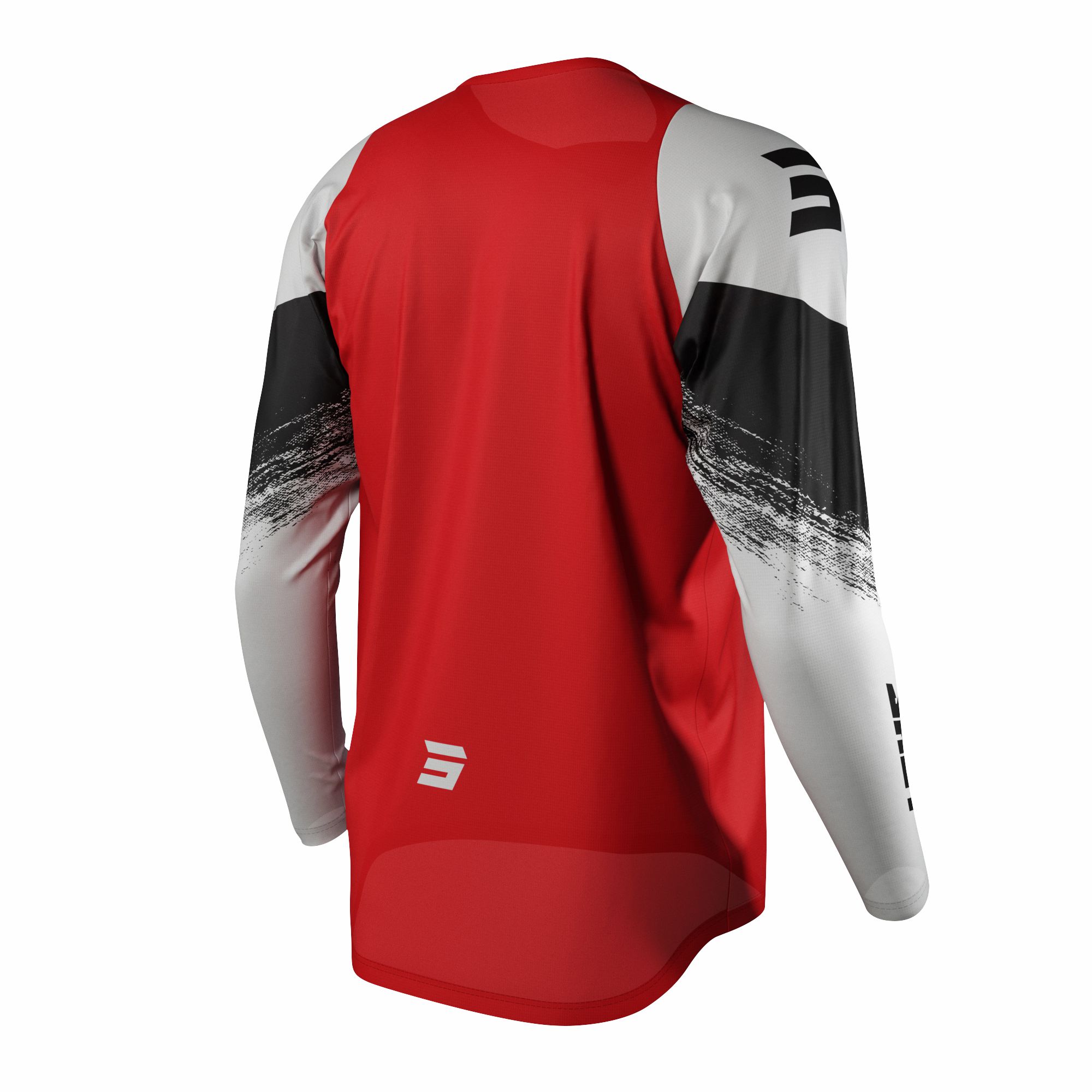 Shot Raw Jersey Burst - Red - Image 2