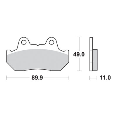 AP Racing SF Supersport Sinter Front Disc Pads – #142SF