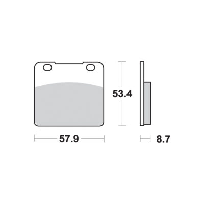 AP Racing Sinter Disc Pad Front – #177SF
