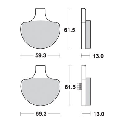 AP Racing SF Supersport Sinter Front Disc Pads – #179SF