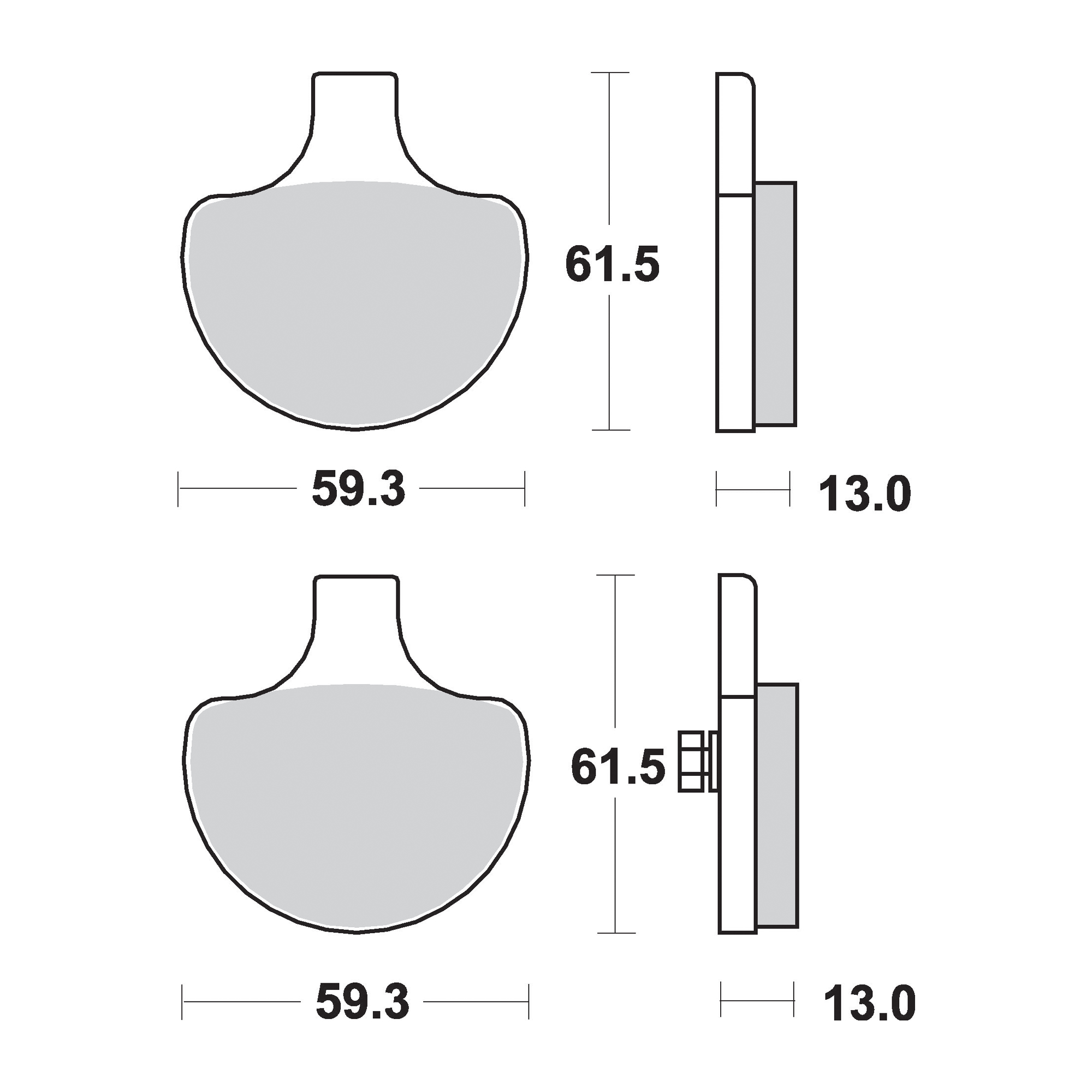 AP Racing SF Supersport Sinter Front Disc Pads - #179SF - Image 2