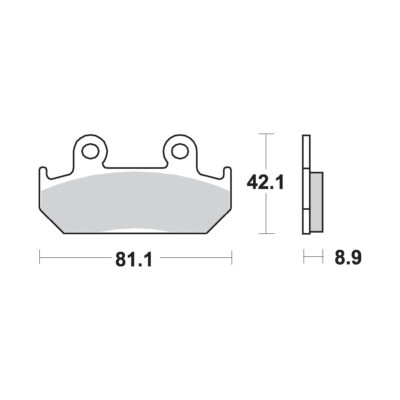 AP Racing SF Supersport Sinter Front Disc Pads – #193SF
