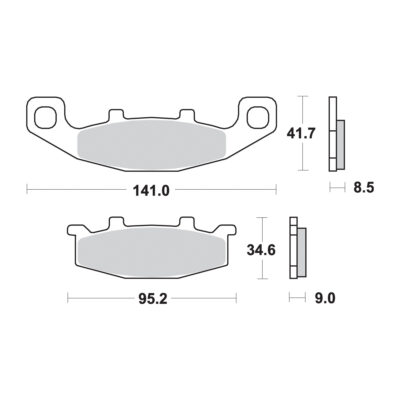 AP Racing Sinter Disc Pad Front – #197SF