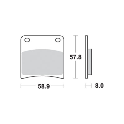 AP Racing SF Supersport Sinter Front Disc Pads – #220SF