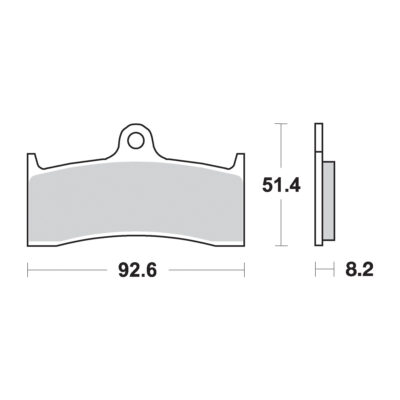 AP Racing Sinter Disc Pad Front – #276SF