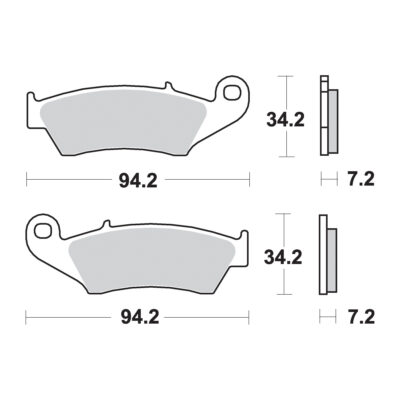 AP Racing SF Supersport Sinter Front Disc Pads – #294SF