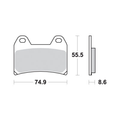 AP Racing SF Supersport Sinter Front Disc Pads – #306SF
