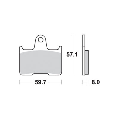 AP Racing SR Supersport Sinter Rear Disc Pads – #315SR