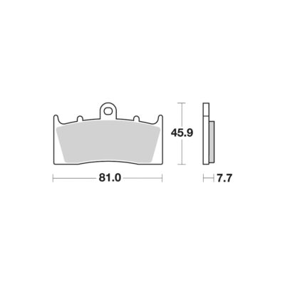 AP Racing SF Supersport Sinter Front Disc Pads – #343SF