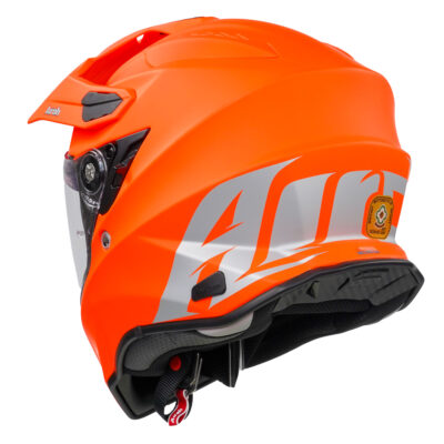 Airoh Commander Adventure Helmet – Orange Fluo Matt