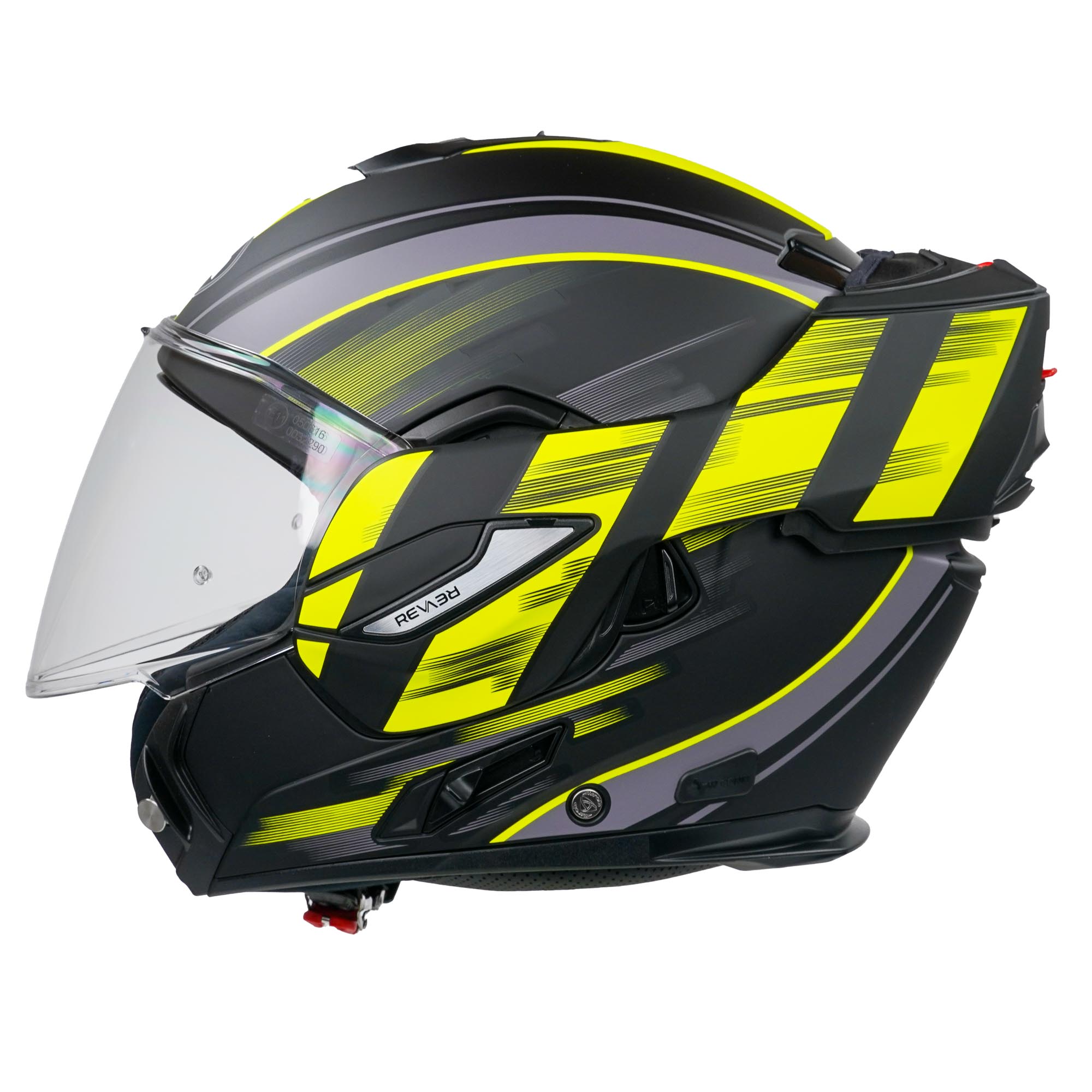 Airoh Rev19 Flip Helmet - Ikon Yellow Matt - Image 7