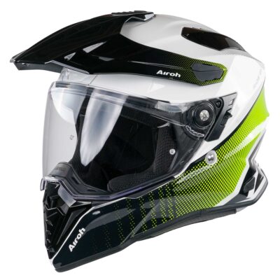 Airoh Commander Adventure Helmet – Progress Lime Gloss