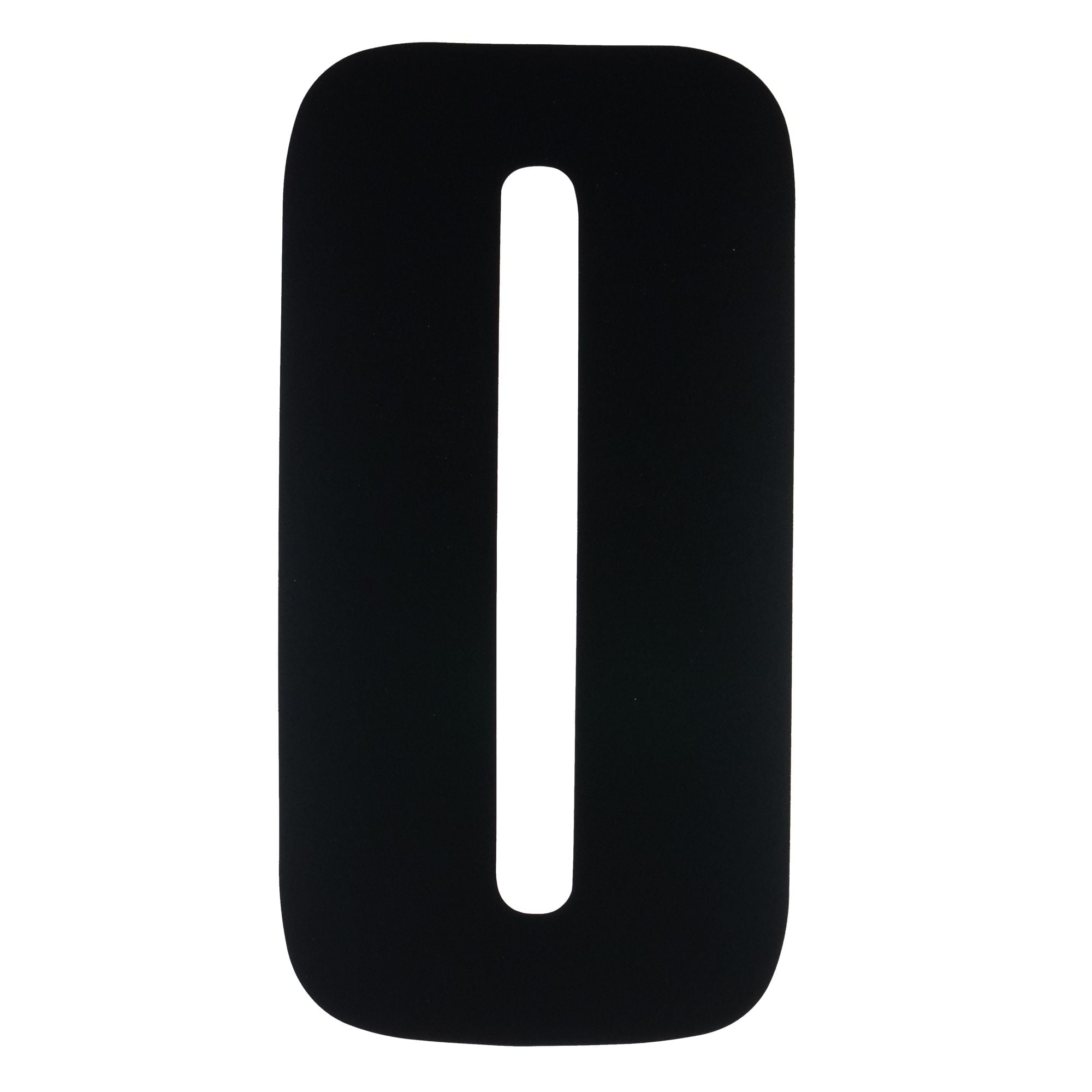 Bike It 8 Inch Race Numbers - Black