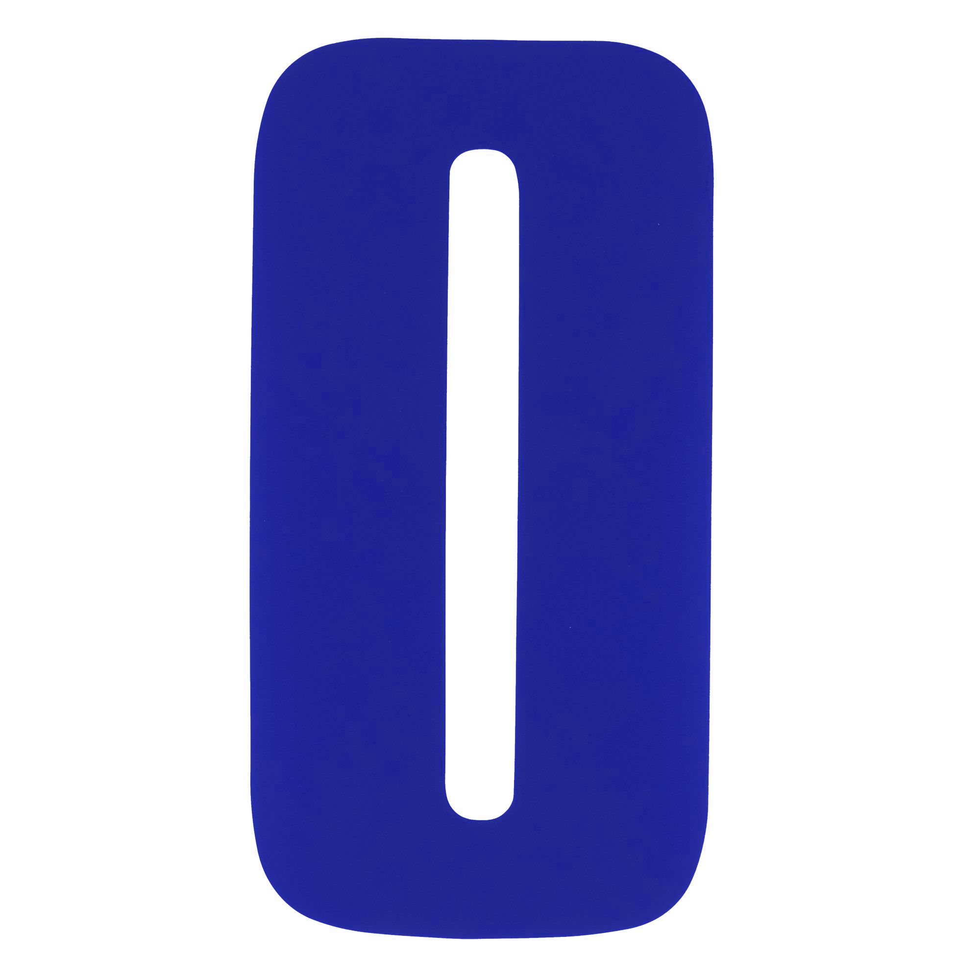 Bike It 6 Inch Race Numbers - Blue