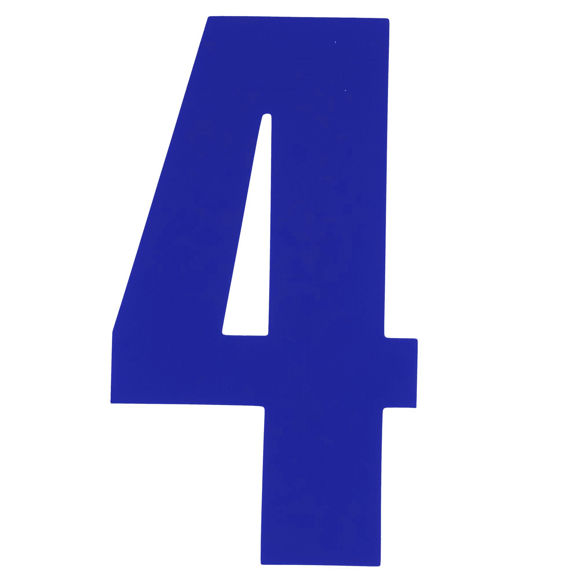 Bike It 6 Inch Race Numbers - Blue - Image 3