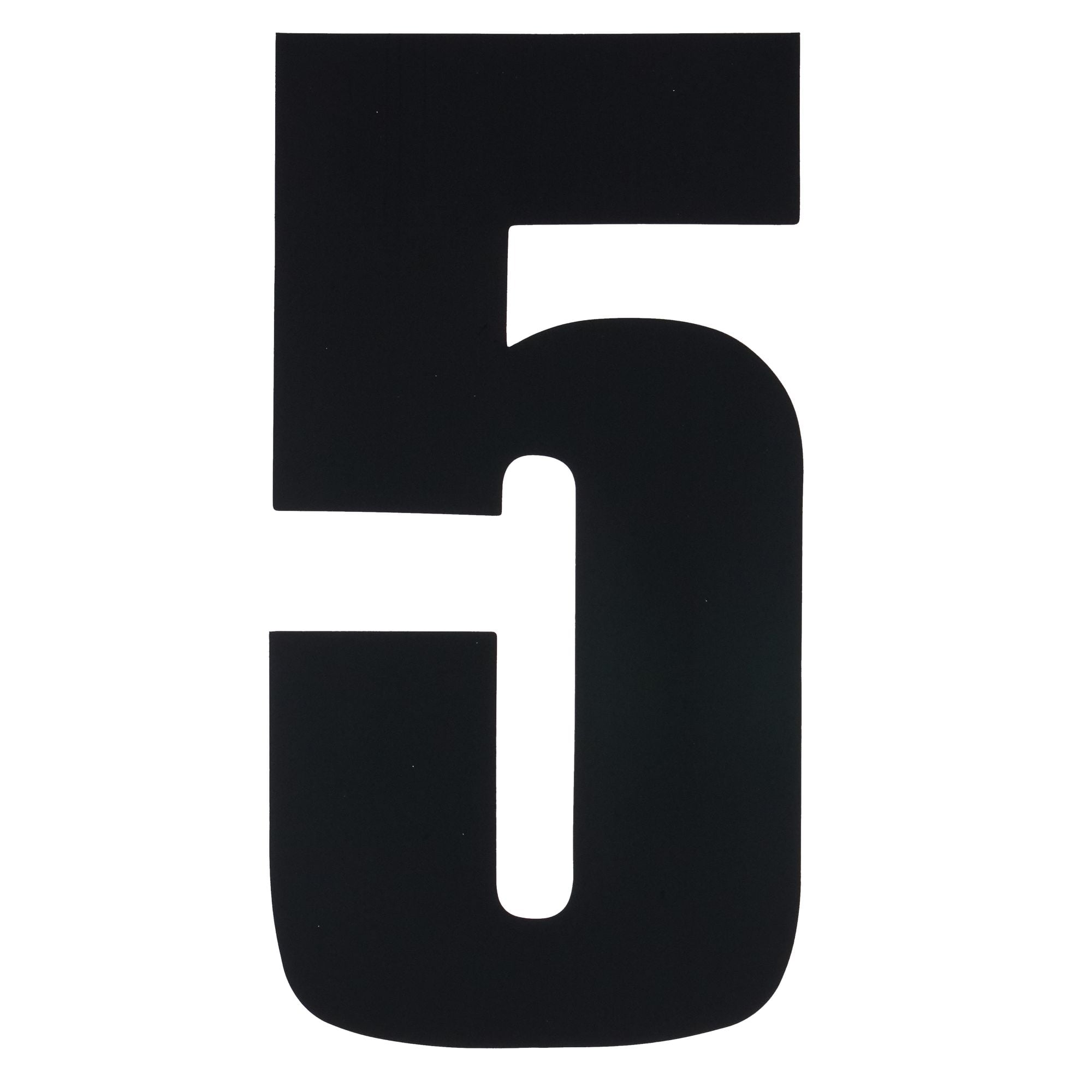 Bike It 8 Inch Race Numbers - Black - Image 3