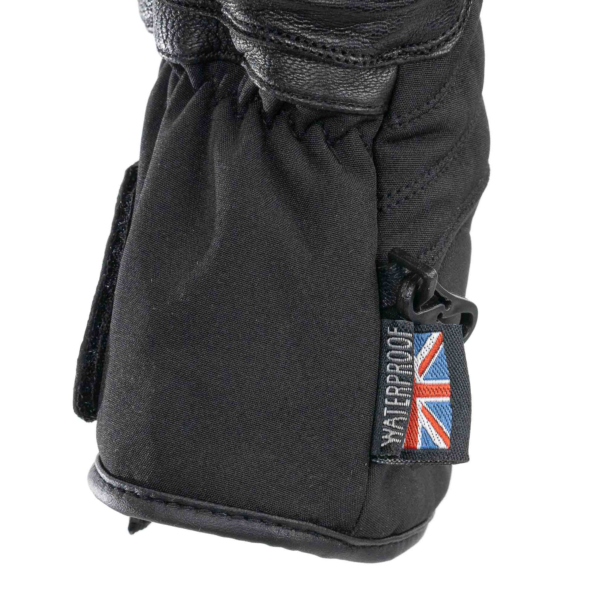 Bike It "Triple Black" All-Seasons Waterproof Motorcycle Glove - Image 5